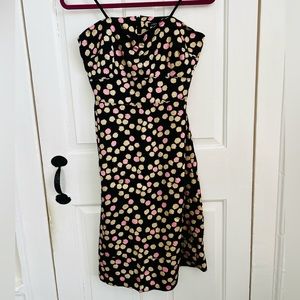 Vintage J.Crew Strapless Cocktail Dress Sz 10